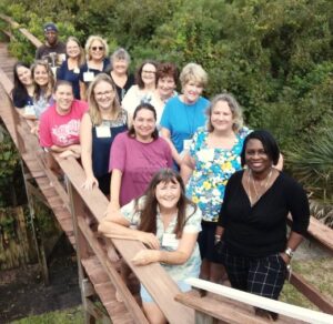 Group Picture from the First Coast Romance Writers Retreat 2024