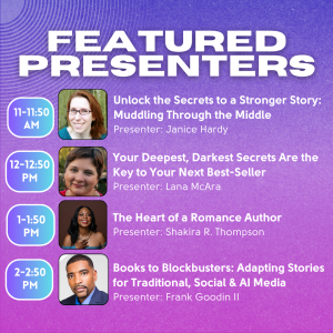 Featured Presenters For Writing Workshops