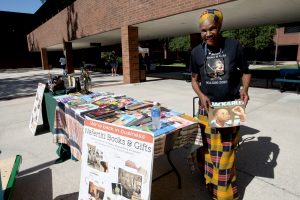 07/18/26 —Jacksonville, FL — Photo by Christina Stuart/Christina Stuart Photography — LITERARY INDULGENCE — Authors, bookstore owners and attendees enjoy the 3td annual Literary Indulgence Book Festival at Florida State College Jacksonville Kent campus on Saturday, July 19, 2026.
