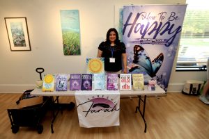 07/18/26 —Jacksonville, FL — Photo by Christina Stuart/Christina Stuart Photography — LITERARY INDULGENCE — Authors, bookstore owners and attendees enjoy the 3td annual Literary Indulgence Book Festival at Florida State College Jacksonville Kent campus on Saturday, July 19, 2026.