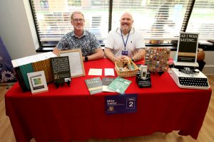 07/18/26 —Jacksonville, FL — Photo by Christina Stuart/Christina Stuart Photography — LITERARY INDULGENCE — Authors, bookstore owners and attendees enjoy the 3td annual Literary Indulgence Book Festival at Florida State College Jacksonville Kent campus on Saturday, July 19, 2026.