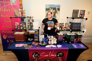 07/18/26 —Jacksonville, FL — Photo by Christina Stuart/Christina Stuart Photography — LITERARY INDULGENCE — Authors, bookstore owners and attendees enjoy the 3td annual Literary Indulgence Book Festival at Florida State College Jacksonville Kent campus on Saturday, July 19, 2026.