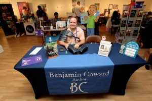 07/18/26 —Jacksonville, FL — Photo by Christina Stuart/Christina Stuart Photography — LITERARY INDULGENCE — Authors, bookstore owners and attendees enjoy the 3td annual Literary Indulgence Book Festival at Florida State College Jacksonville Kent campus on Saturday, July 19, 2026.