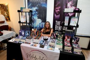07/18/26 —Jacksonville, FL — Photo by Christina Stuart/Christina Stuart Photography — LITERARY INDULGENCE — Authors, bookstore owners and attendees enjoy the 3td annual Literary Indulgence Book Festival at Florida State College Jacksonville Kent campus on Saturday, July 19, 2026.