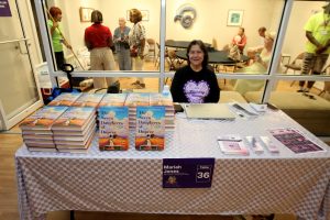 07/18/26 —Jacksonville, FL — Photo by Christina Stuart/Christina Stuart Photography — LITERARY INDULGENCE — Authors, bookstore owners and attendees enjoy the 3td annual Literary Indulgence Book Festival at Florida State College Jacksonville Kent campus on Saturday, July 19, 2026.