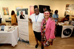 07/18/26 —Jacksonville, FL — Photo by Christina Stuart/Christina Stuart Photography — LITERARY INDULGENCE — Authors, bookstore owners and attendees enjoy the 3td annual Literary Indulgence Book Festival at Florida State College Jacksonville Kent campus on Saturday, July 19, 2026.