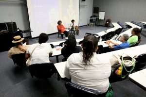 07/18/26 —Jacksonville, FL — Photo by Christina Stuart/Christina Stuart Photography — LITERARY INDULGENCE — Authors, bookstore owners and attendees enjoy the 3td annual Literary Indulgence Book Festival at Florida State College Jacksonville Kent campus on Saturday, July 19, 2026.
